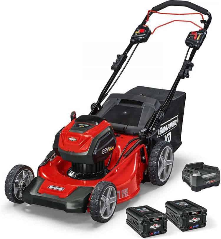 Snapper XD 82V MAX Electric Cordless 21-Inch Self-Propelled Lawnmower Kit Review