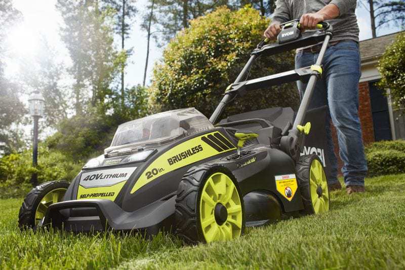 electric lawn mower lithium