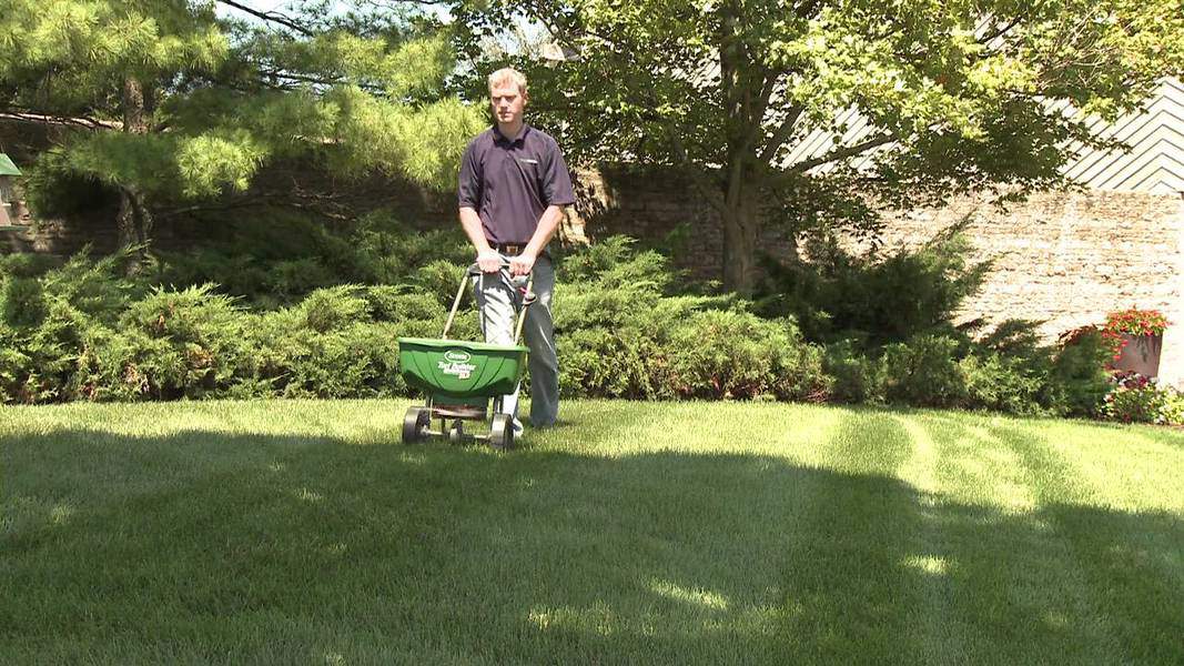 lawn spreader pace 